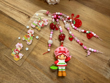 Load image into Gallery viewer, Strawberry Shortcake Inspired Junk Journal Charms