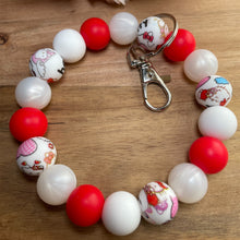 Load image into Gallery viewer, Kitty Keychain Wristlet