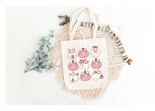 Load image into Gallery viewer, Boo Coquette Ghost Tote Bag