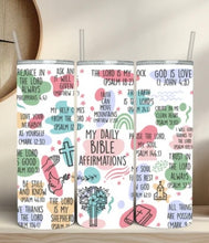 Load image into Gallery viewer, My Bible Affirmations Tumbler