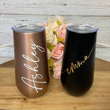 Load image into Gallery viewer, Champagne Personalized Tumbler