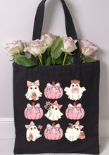 Load image into Gallery viewer, Boo Coquette Ghost Tote Bag