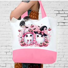 Load image into Gallery viewer, Boo Pink In October Breast Awareness Tote Bag