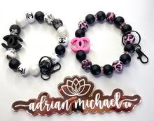 Load image into Gallery viewer, Glam Designer Keychain Wristlets