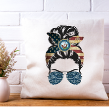 Load image into Gallery viewer, Messy Bun Pillow Cover