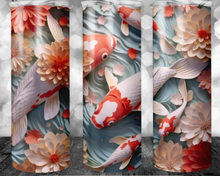Load image into Gallery viewer, Koi Fish 3D Tumbler