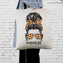 Load image into Gallery viewer, Messy Bun Tote Bag