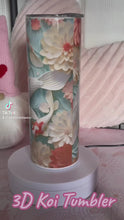 Load and play video in Gallery viewer, Koi Fish 3D Tumbler