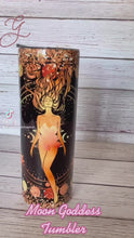 Load and play video in Gallery viewer, Moon Goddess Tumbler
