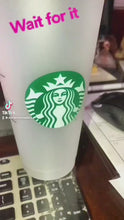 Load and play video in Gallery viewer, Messy Bun Starbucks Cup