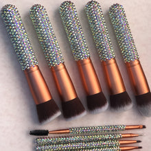 Load image into Gallery viewer, Bling & Sparkle Cosmetic Brushes