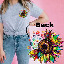 Load image into Gallery viewer, Sunflower and Skulls Shirt