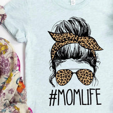 Load image into Gallery viewer, Mom Life Leopard Shirt