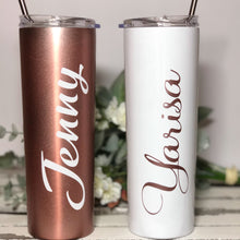 Load image into Gallery viewer, Skinny Personalized Tumbler