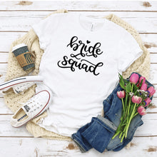 Load image into Gallery viewer, Bride, Bride Tribe, Bride Squad and Bridal Party Shirts