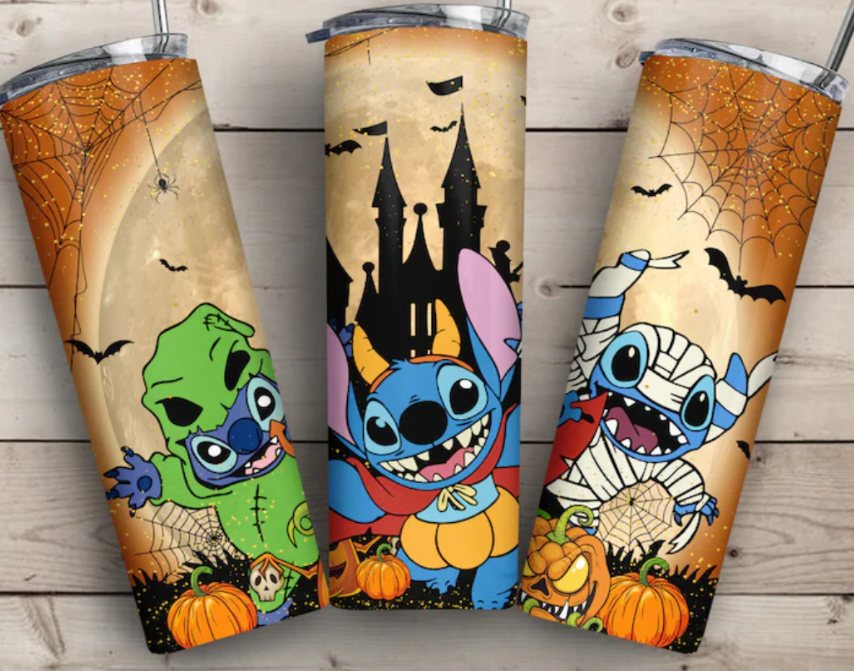 Aloha Alien Halloween Tumbler