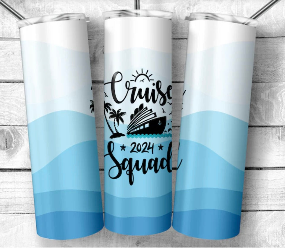 Aly for Personalized Cruise Squad Tumbler