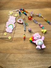 Load image into Gallery viewer, Cheer Care Bear Inspired Journal, Planner or Book Charms
