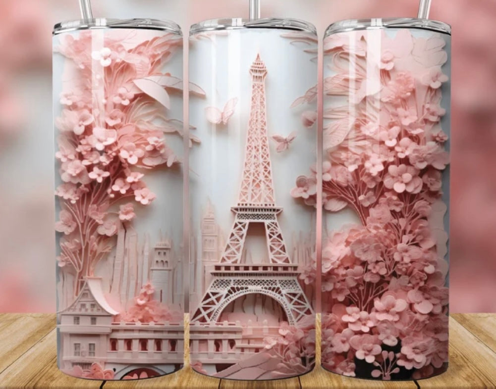 Paris 3D Tumbler