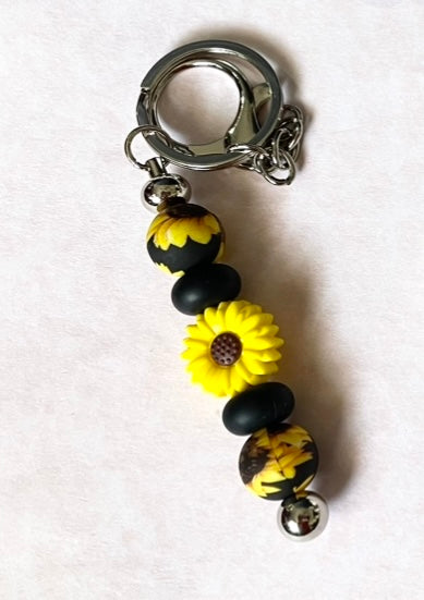 Sunflower Mini Keychain