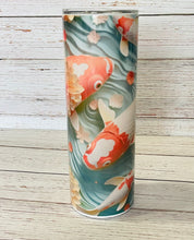 Load image into Gallery viewer, Koi Fish 3D Tumbler
