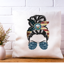 Load image into Gallery viewer, Messy Bun Pillow Cover
