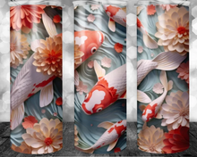 Load image into Gallery viewer, Koi Fish 3D Tumbler
