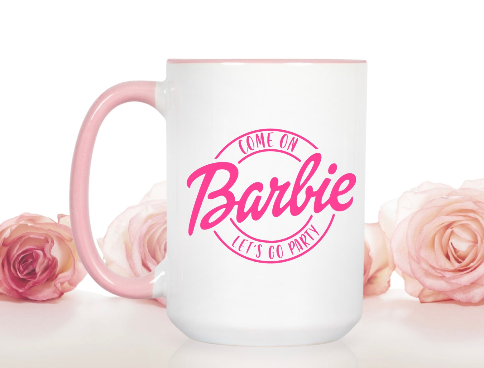 Pink Barbie Mug 