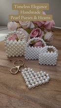 Load and play video in Gallery viewer, Pearl Beaded Purse Favors
