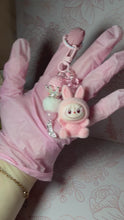 Load and play video in Gallery viewer, Labubu Keychain, Purse &amp; Bag Charm

