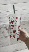 Load and play video in Gallery viewer, Be Mine No Refunds Starbucks Cold Cup or Hearts Starbucks Cold Cup
