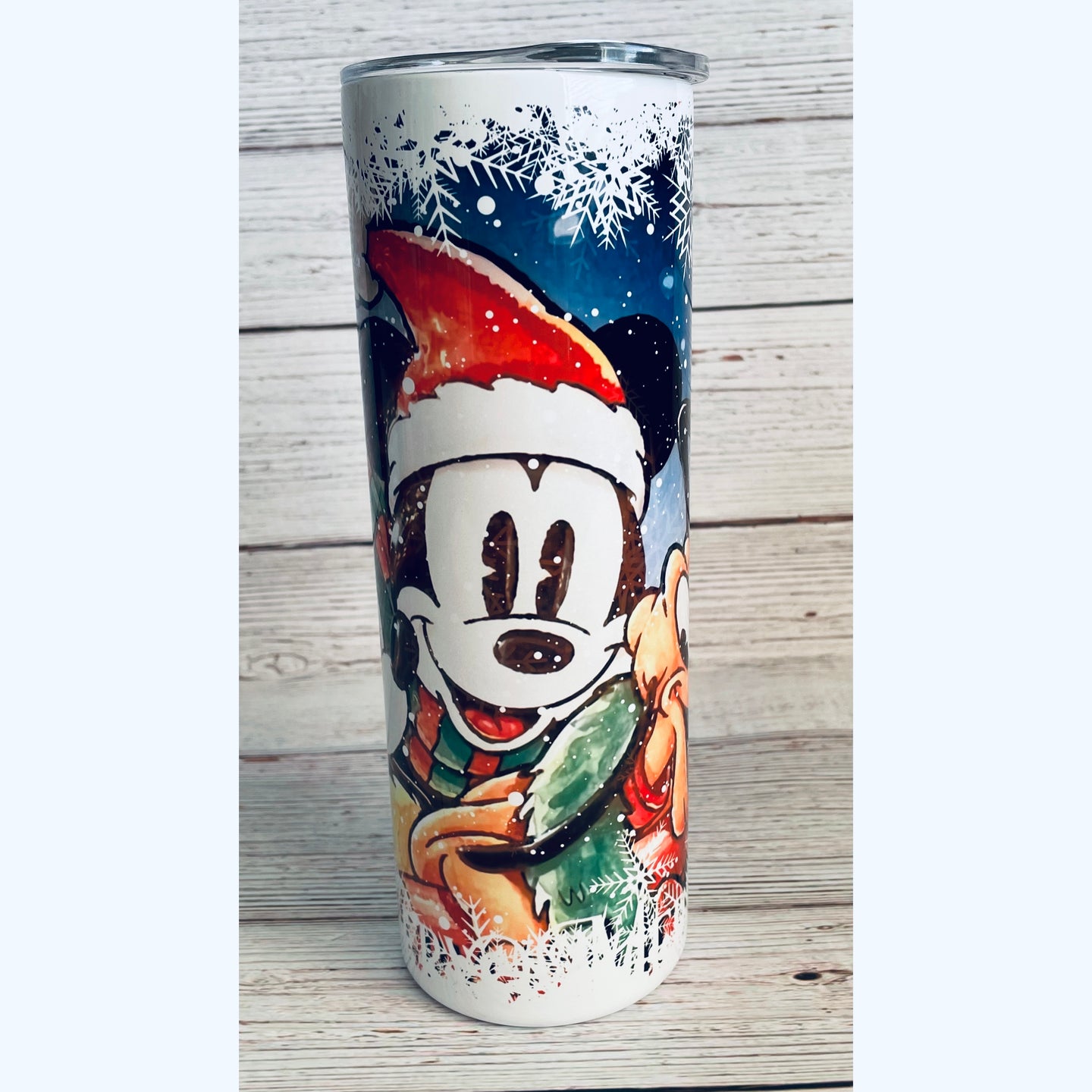 Christmas Mouse and Friends Tumbler