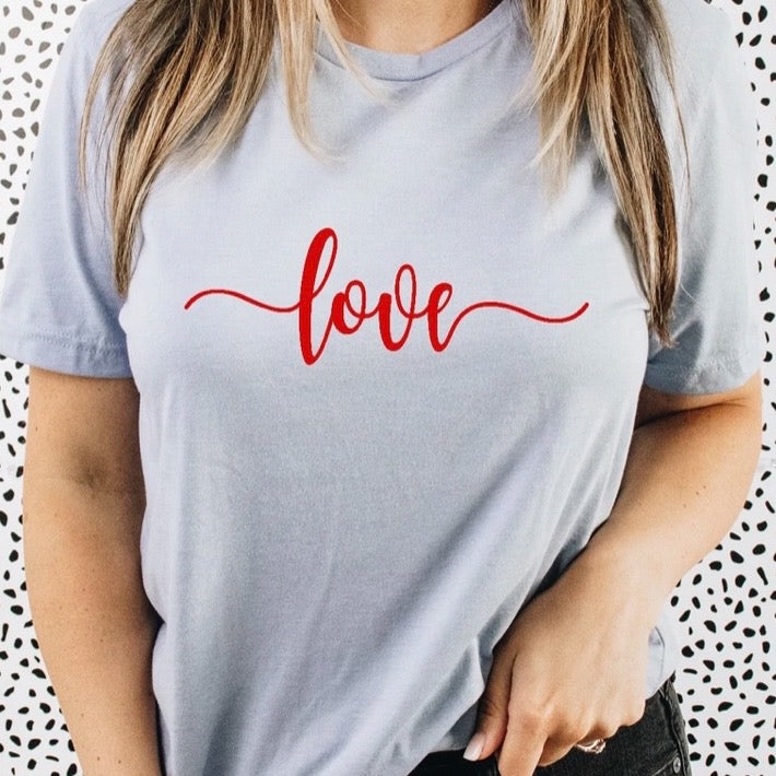 Love Script Shirt