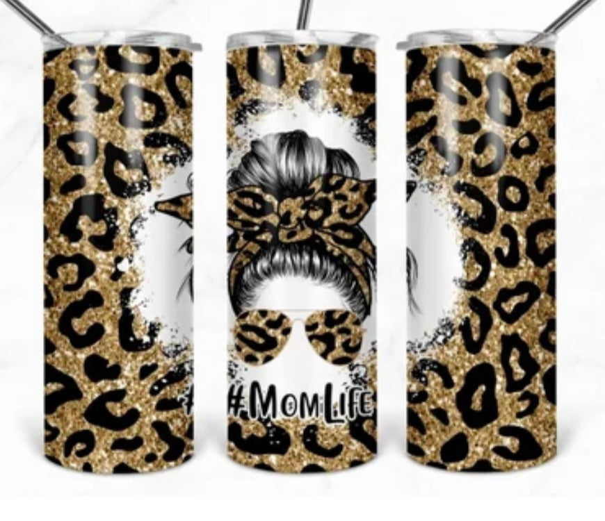 Mom Life Full Wrap Tumbler