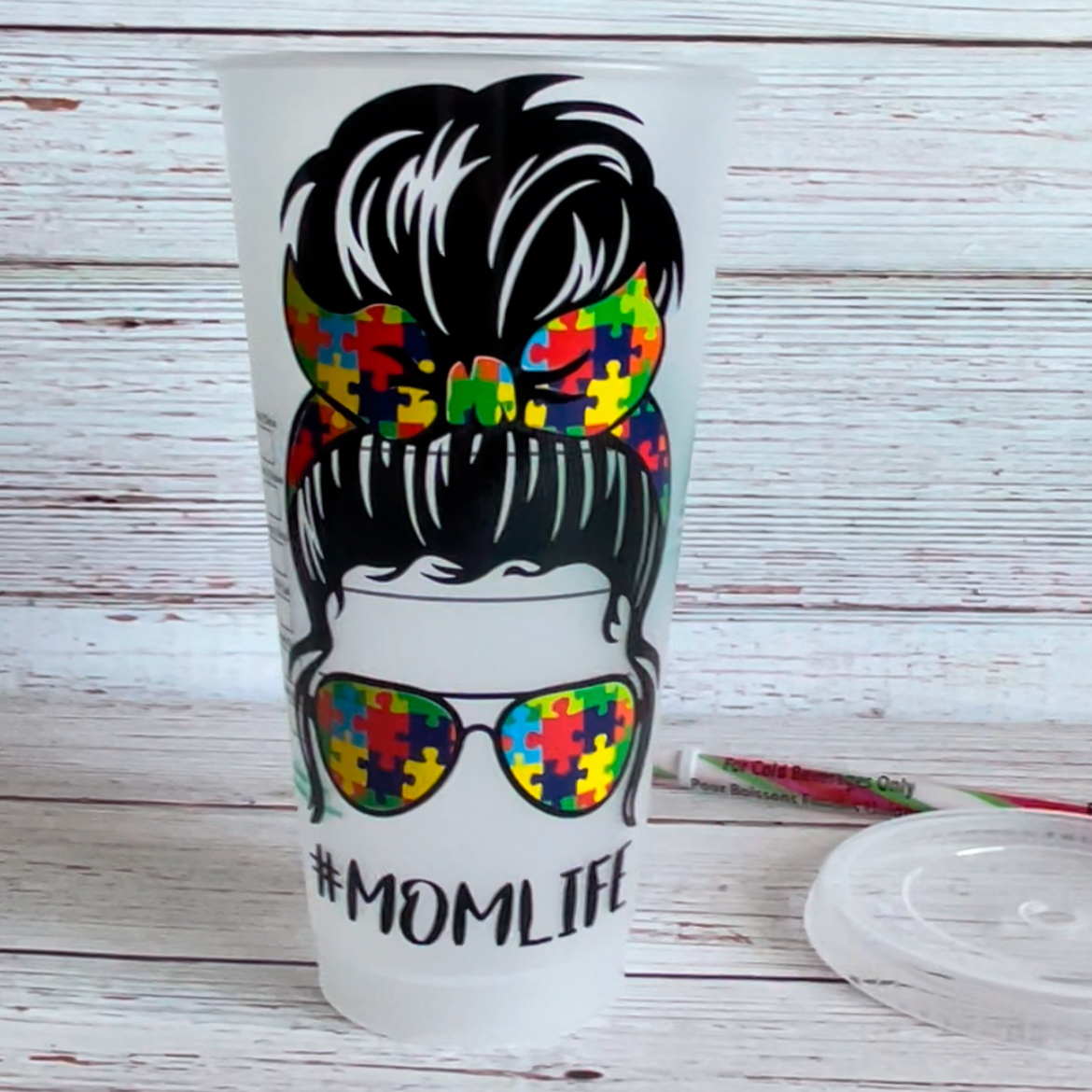 Autism Mom Life Tumbler