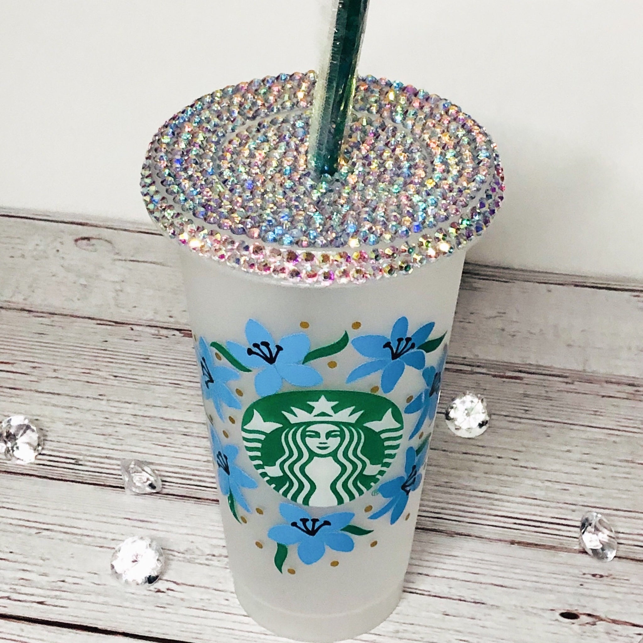 Lilies Starbucks Cup  Adrian Michael Co
