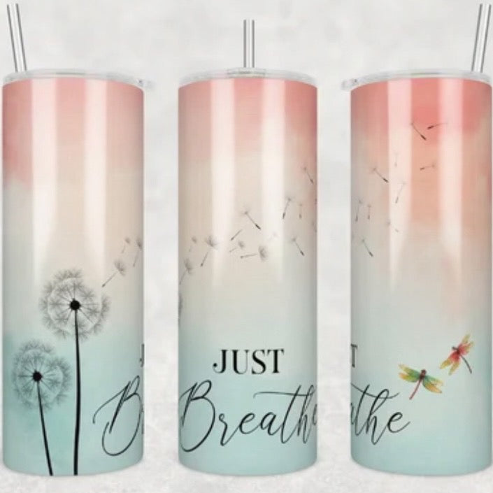 Just Breathe Tumbler