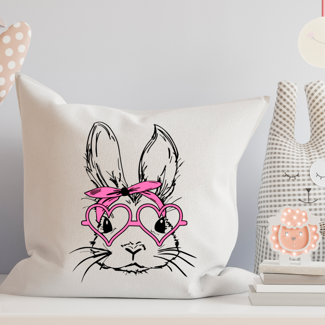 Bunny Pillow Cover