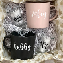 Load image into Gallery viewer, Couples Gift Box - Couples Mug Set and Shot Glass Set
