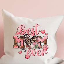 Load image into Gallery viewer, Best Mom Ever Pillow Cover
